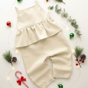 Jardineira Infantil Lia