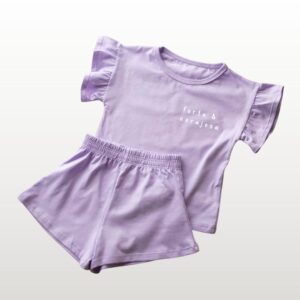 Conjunto Infantil Menina Forte e Corajosa