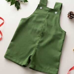 Jardineira Bebê Verde