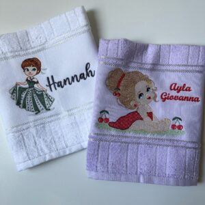 Toalha Personalizada Infantil Menina Temas