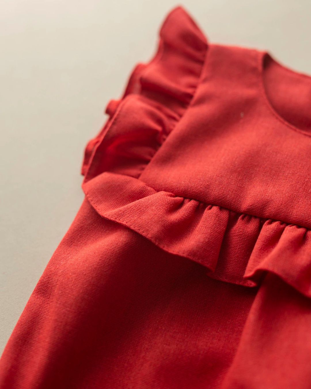 Romper Bebê Natal Vermelho 2